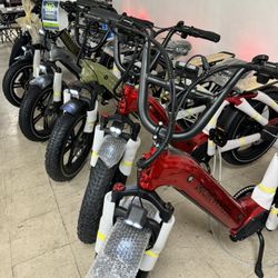 Electric Bikes 🔥🔥🔥E-Bikes Take it home today or get it delivered