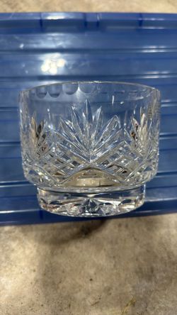Lausitzer Glass Lead Crystal Hand Cut Bowl