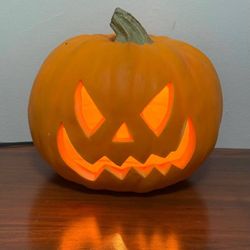 Jack O Lantern Light Up Halloween Pumpkin Autumn Fall Thanksgiving Decor