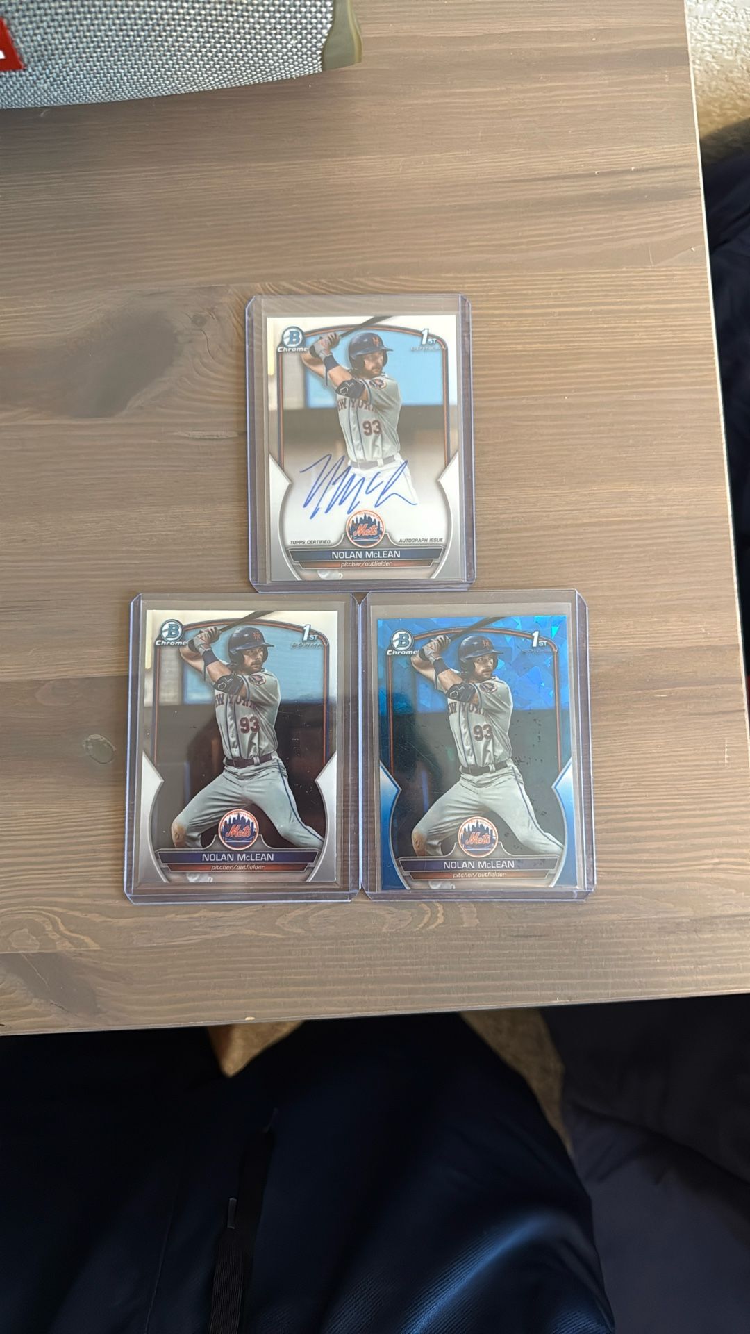 Nolan McLean🔥 Bowman 1st Baseball Cards