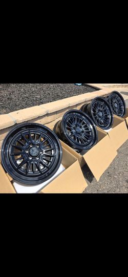20" Black Rhino wheels