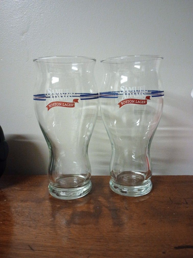 Samuel Adams Beer Glasses