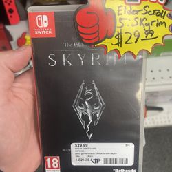 Elder Scrolls Skyrim Nintendo Switch 