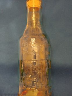 Milk bottle from Spain (handmadeGlass)