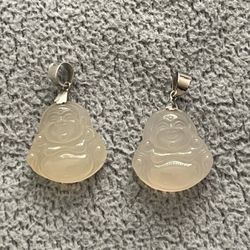 Jade Buddha Silver 925