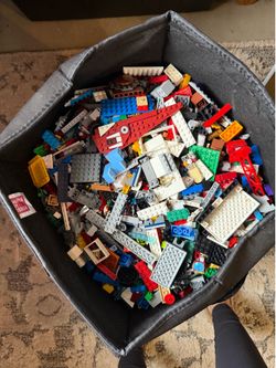 Bin of LEGOs