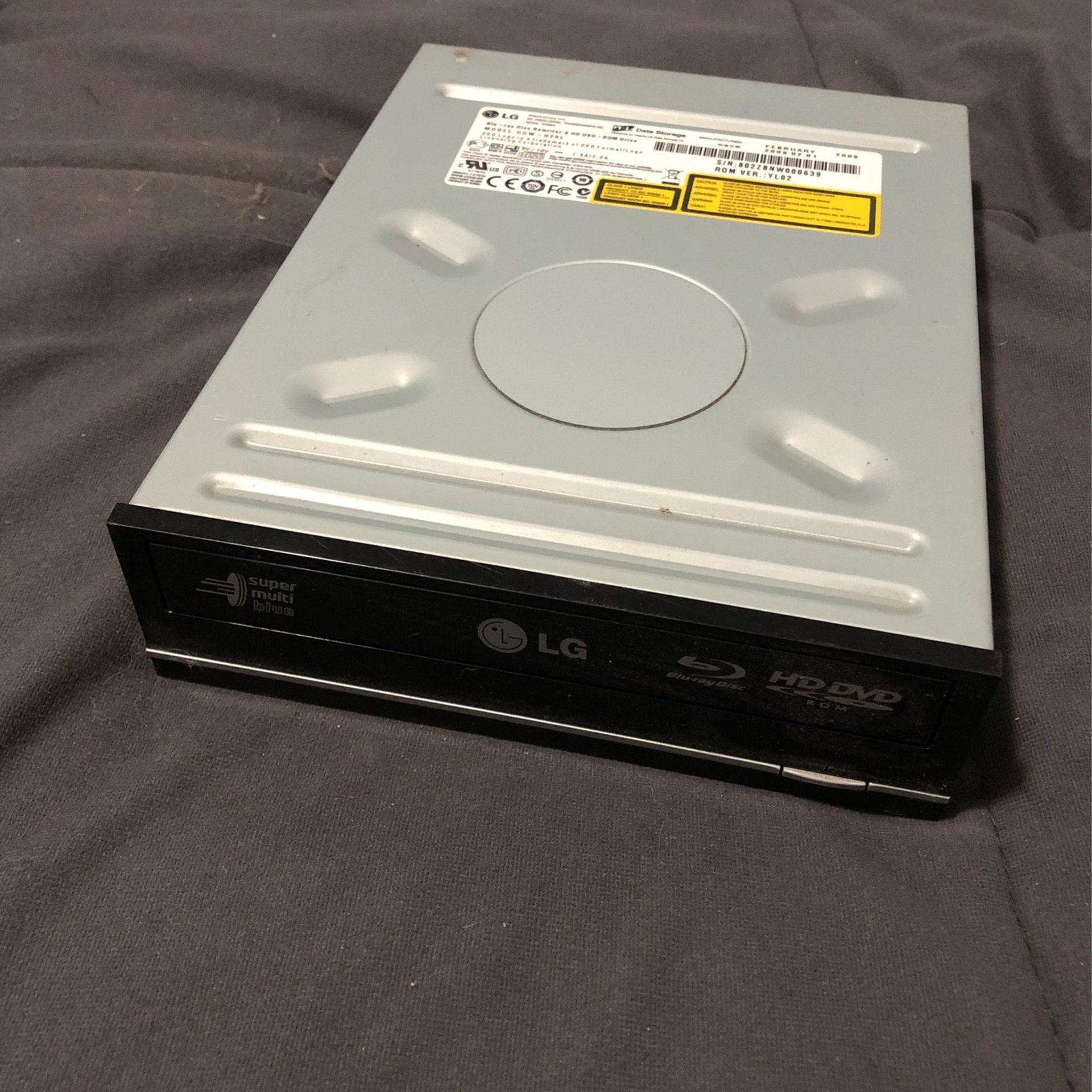 LG Blu-Ray and HD DVD Drive Reader/Writer