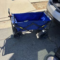 Foldable Wagon Cart – Collapsible Utility Wagon (Beach, Sports, Camping)