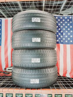 ✅ 4 Used Tires P235/55R19 MICHELIN PREMIER LTX ALL SEASON TOURING SMOOTH COMFORT SUV RIDE 235 55 19