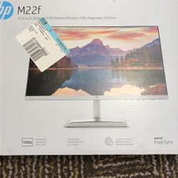 Monitor HP M22F In Box Manufactured 03/23