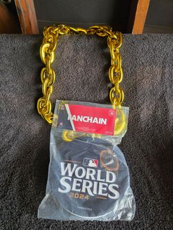 LOS ANGELES DODGERS 2024 WORLD SERIES CHAMPIONS OVER SIZED FAN CHAIN