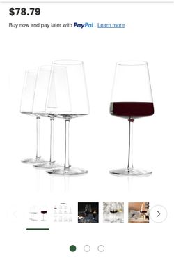 Stölzle Long Stem Wine Glasses