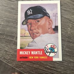 Mickey Mantle Baseball Card