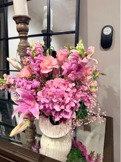 Fresh flower arrangements