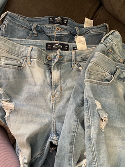 Hollister  distressed jeans