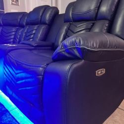 Recliner Sectional Sofa ⚜️ Sofá Seccional Reclinable 🚚[Fast-Delivery]💨