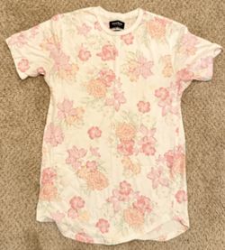 PacSun Floral Longline Tee