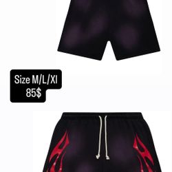 Hellstar Flame Shorts 'Purple' Size M/L/Xl