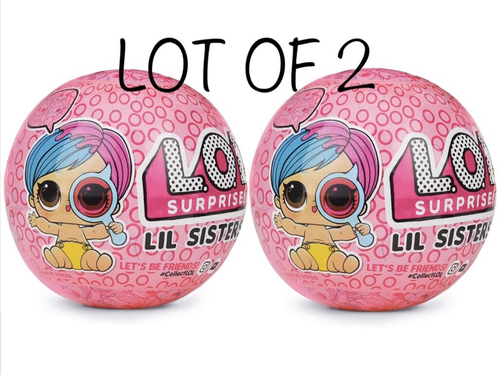 LOL SURPRISE! lol Sisters Series 4 Wave 2 NEW LOT OF 2