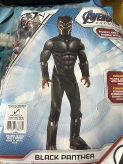Marvel Black Panther Kids Halloween Costume Medium 