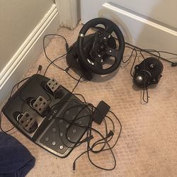 logitech xbox wheel setup