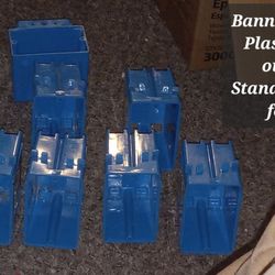 Bannon Blue Boxes/Plastic/ Standard Size/ Electrical Outlet Box...