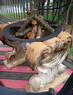Carrera stone fire pit