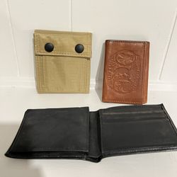 Wallet Man's 3 pieces !