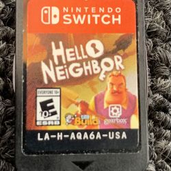 Nintendo Switch Hello Neighbor 