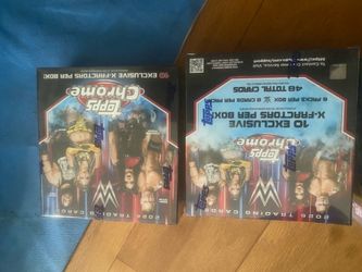 WWE TOPPS CHROME 2026 mega box