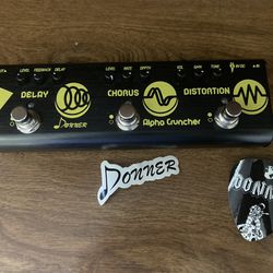 Donner Alpha Cruncher Multi-effect Guitar Pedal