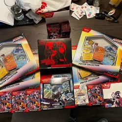 Pokemon Packs/ETB/Poster Collections 