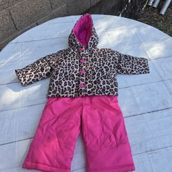 Carter's Snow Bibs & Jacket 18 Months 