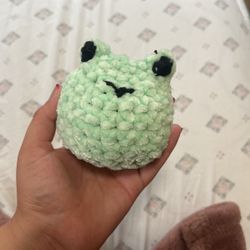 Handmade Crochet Frog
