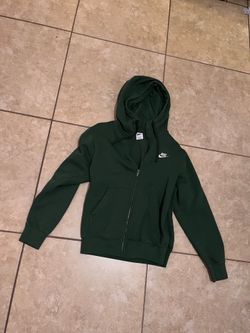 Nike sportswear Club Fleece Full-Zip hoodie Dark green Men’s
