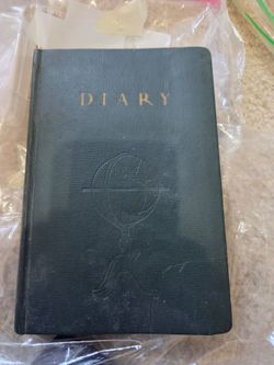 ANTIQUE PERSONAL DIARY