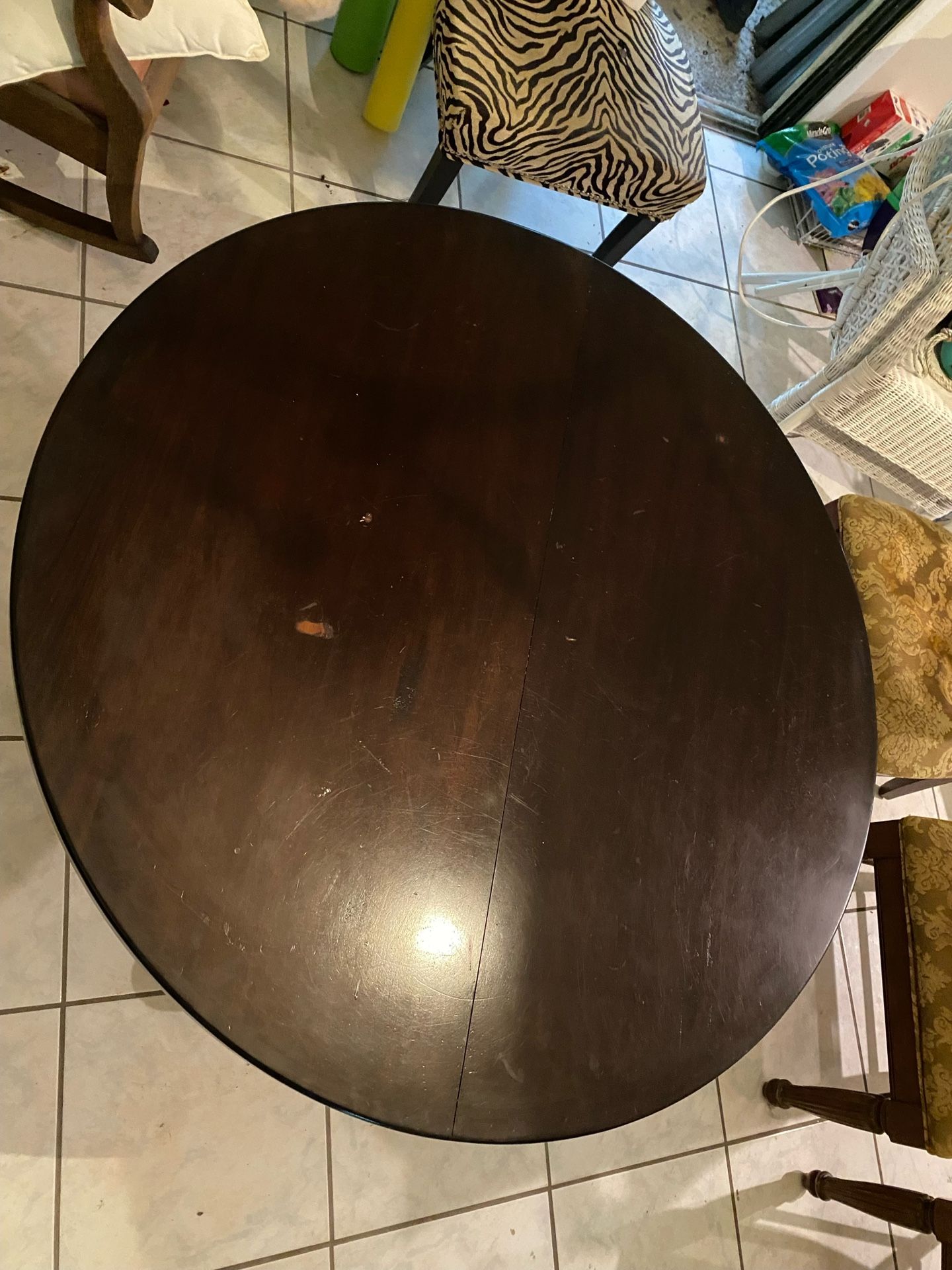 Pottery Barn Circular Table