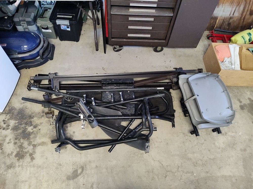 Free....Outdoor Creek Company Pontoon Boat Frame