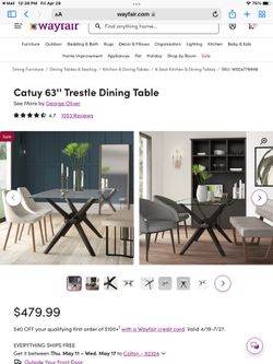 New Glass Dining Table 