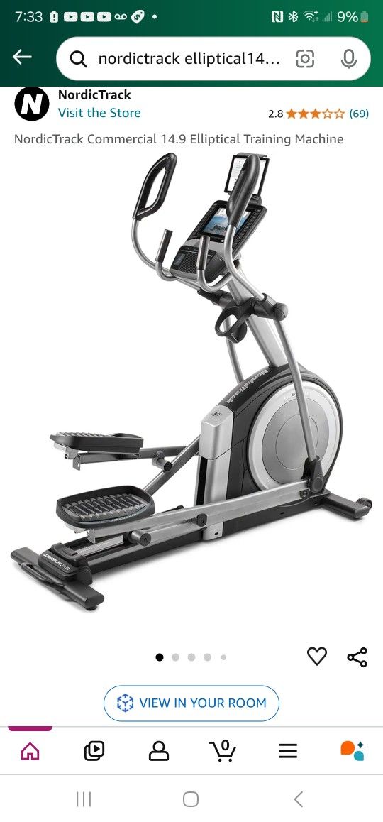 Elliptical 14.9 Commercial