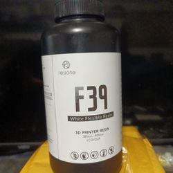 F39 Flexible Resin for SLA resin printing