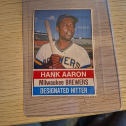 1976 Hank Aaron Hostess Baseball Card  #94