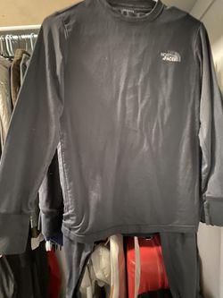 The North Face Long Sleeve Thermal Set Black