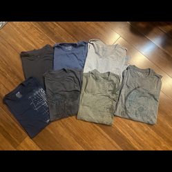 7 T Shirts (stain Free/ clean/pet And Smoke Free 