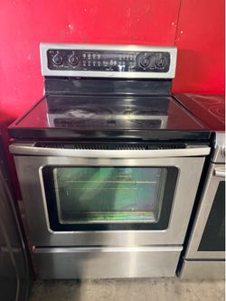 Whirlpool stove stainless steel convection oven electric