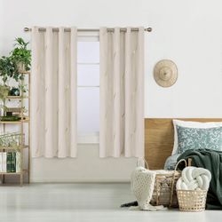 ► Window Curtains many size to choose white black silver cloth, your best offer