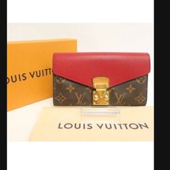 Authentic Louis vuitton Pallas Long Wallet