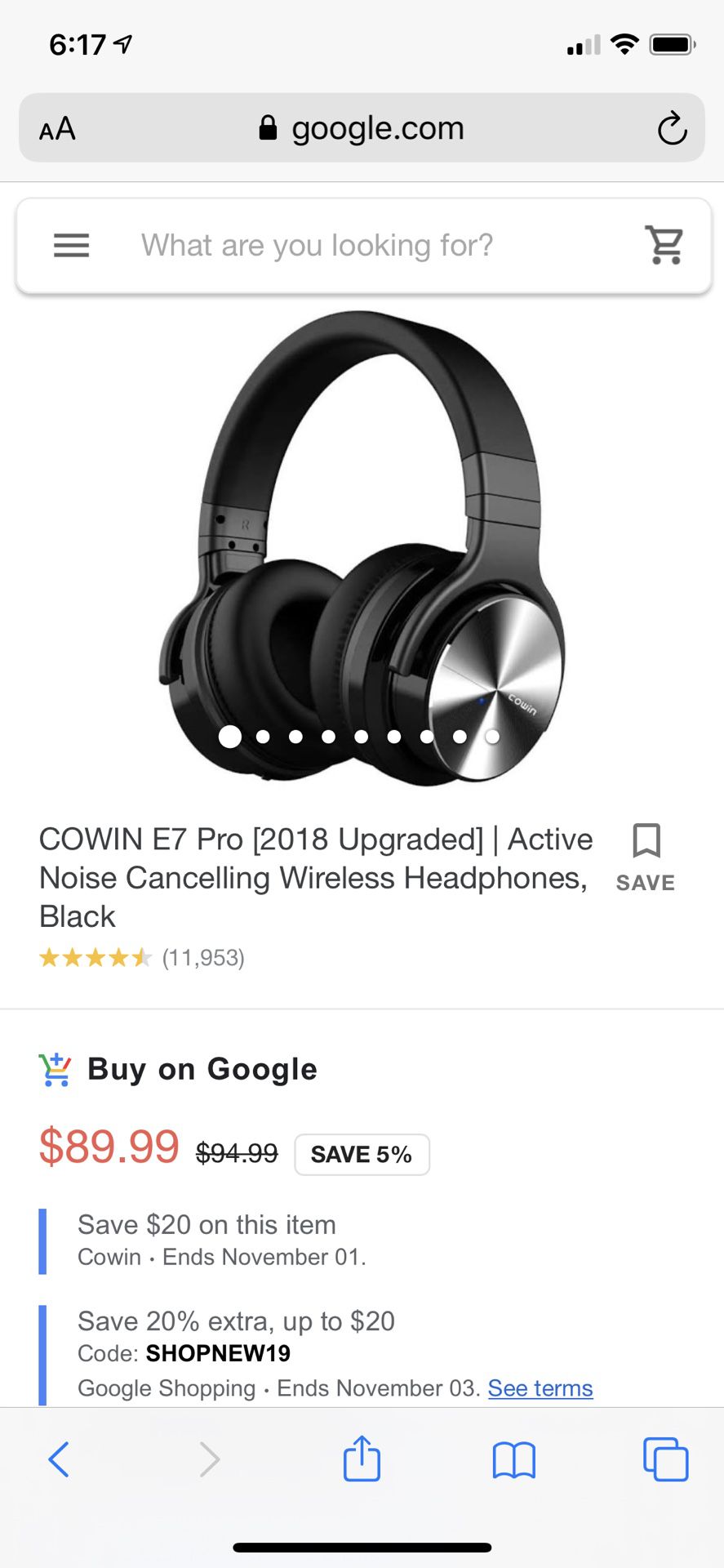 Cowin E7 Pro Headphones