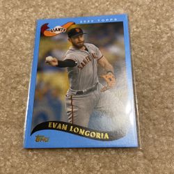 2020 Topps Archives Evan Longoria 22/25- Tampa Bay & Giants 