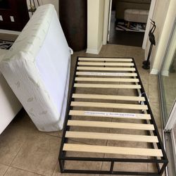 Twin Size Bed And Frame 